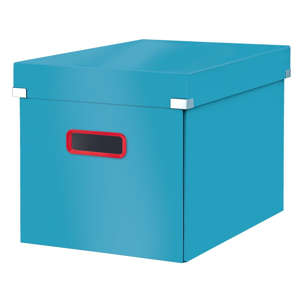 Plava kutija za pohranu Leitz Cozy Click & Store, dužine 32 cm