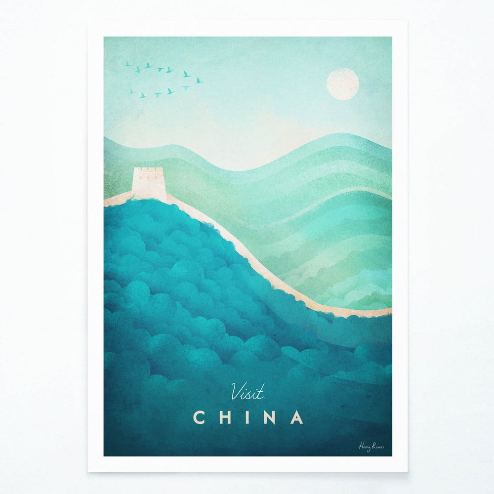 Poster Travelposter China, A2