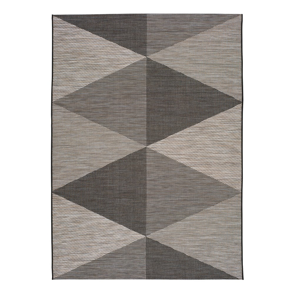 Sivi vanjski tepih Universal Biorn Gray, 77 x 150 cm