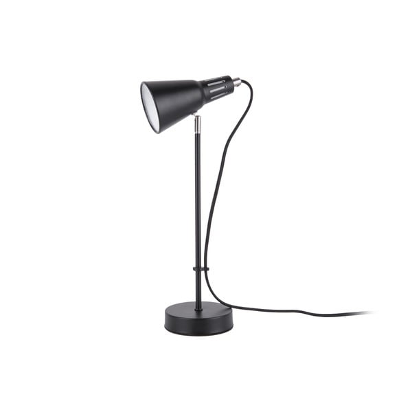 Crna stolna svjetiljka Leitmotiv Mini Cone, ø 16 cm