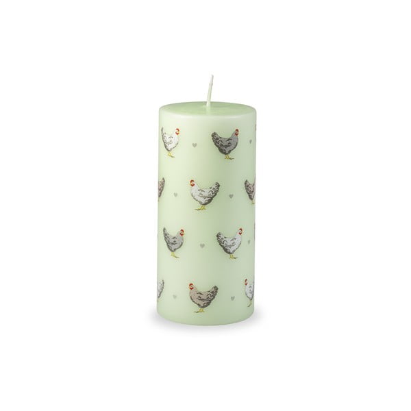 Zelena uskrsna svijeća Unipar Cute Hens, vrijeme gorenja 73 h