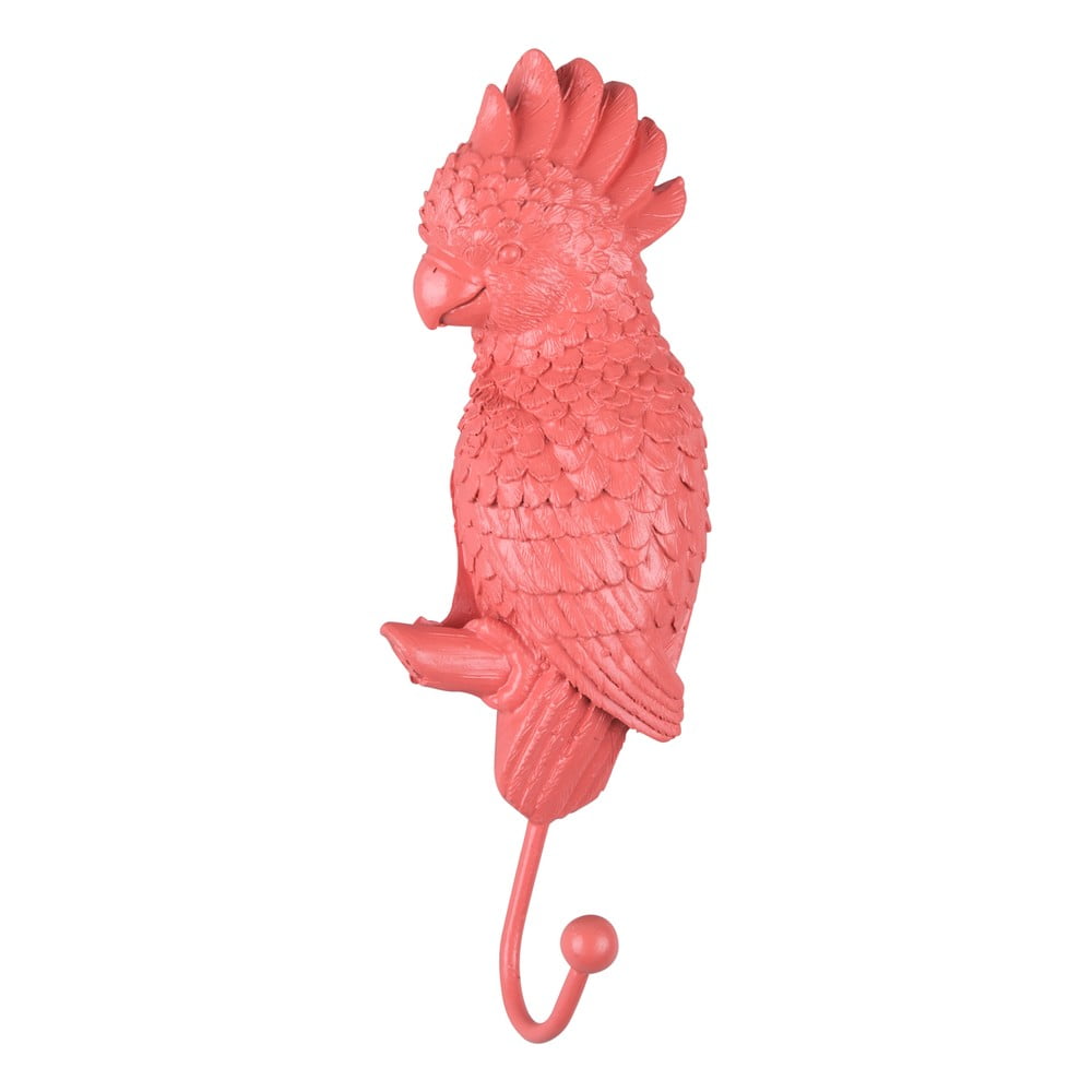 Koraljno ružičasta vješalica Leitmotiv Kakadu