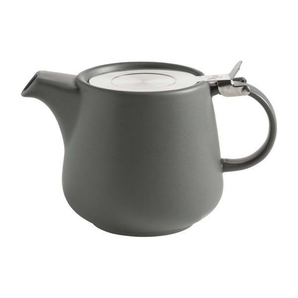 Tamno sivi porculanski čajnik s cjediljkom Maxwell & Williams Tint, 600 ml