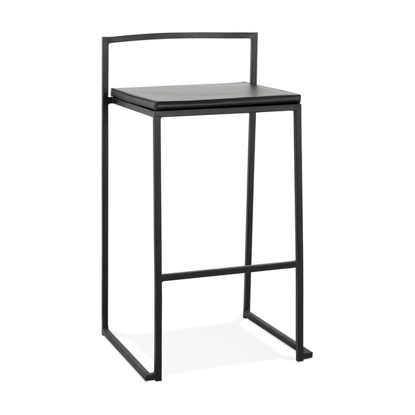Crni bar stolica Cocoon Caroon Mini, visina sjedala 65 cm