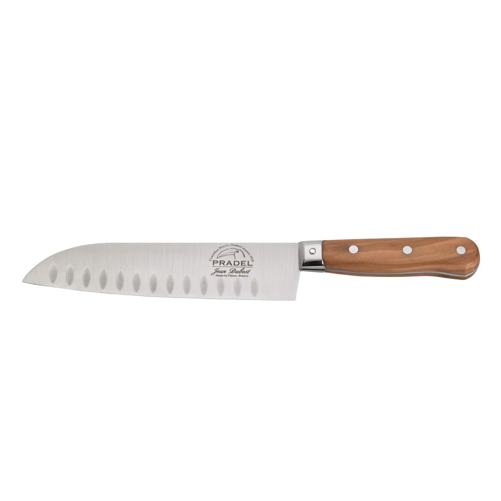 Santoku nož od nehrđajućeg čelika Jean Dubost Olive, dužine 20 cm