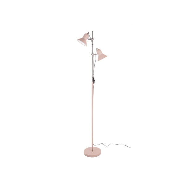Svjetlo ružičasta lampa Leitmotiv Slender, visina 153 cm