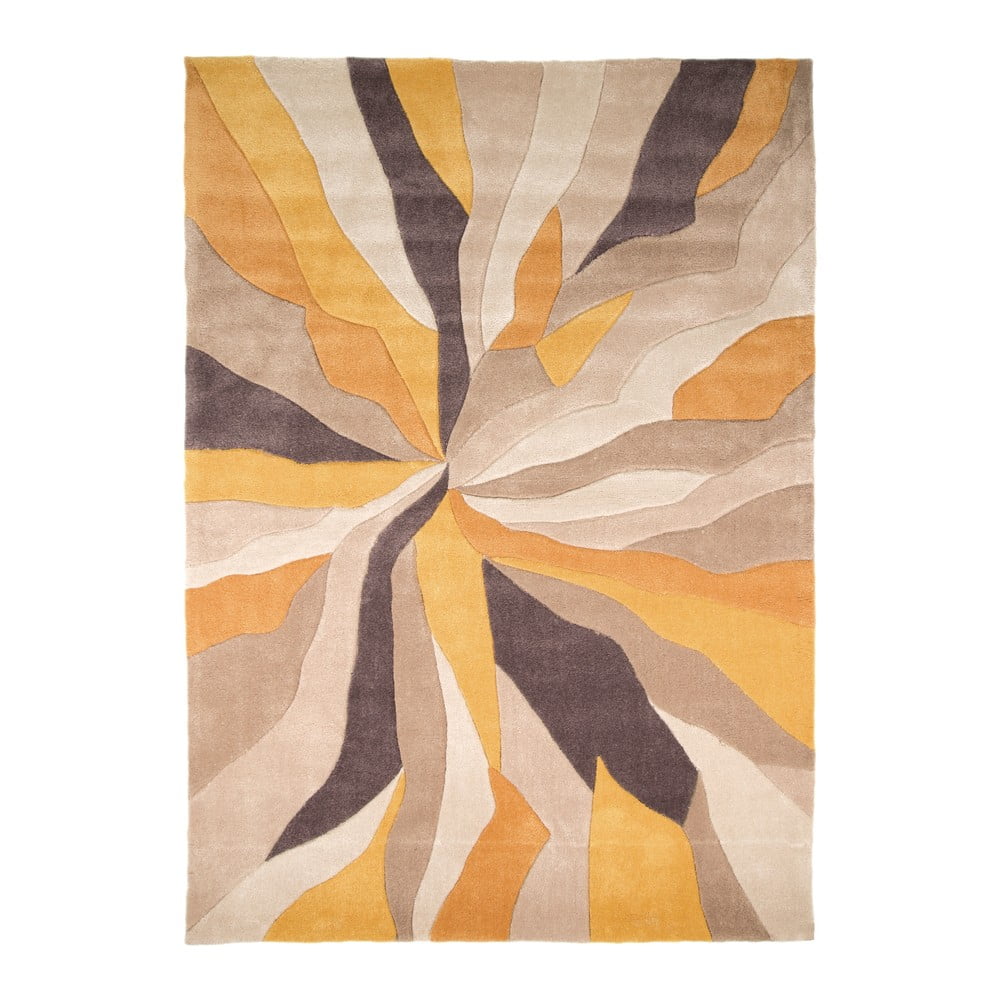 Žuti tepih Flair Rugs Splinter, 200 x 290 cm