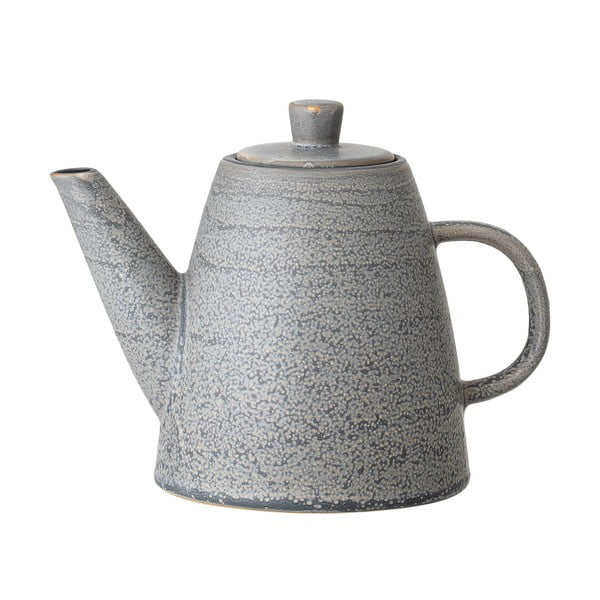 Sivi keramički čajnik Bloomingville Kendra, 1 l