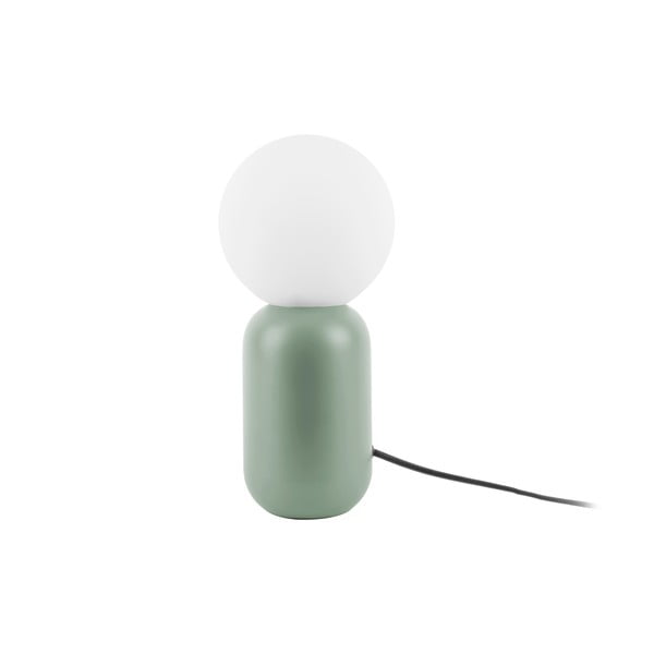 Mint zelena stolna lampa Leitmotiv Gala, visina 32 cm