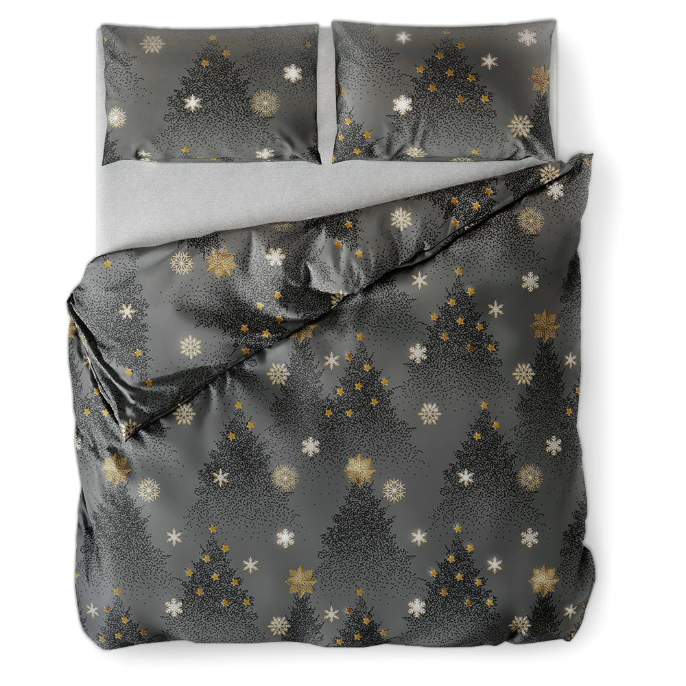 Flanelska posteljina za bračni krevet s božićnim motivom AmeliaHome Silentnight, 200 x 220 cm