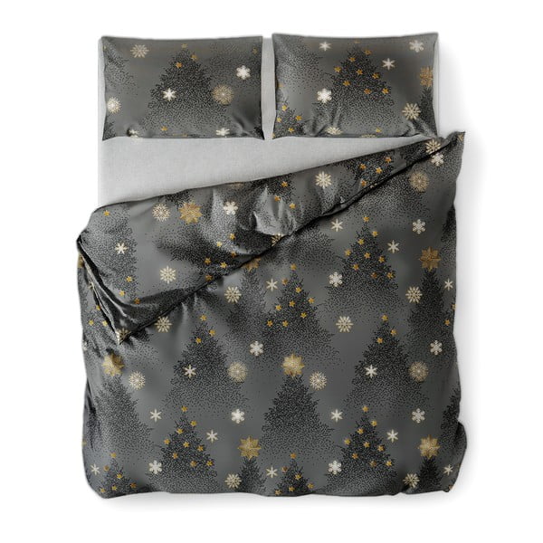Flanelska posteljina za bračni krevet s božićnim motivom AmeliaHome Silentnight, 200 x 220 cm