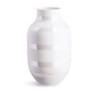 Bijela vaza od kamenine Kähler Design Omaggio, visina 30,5 cm