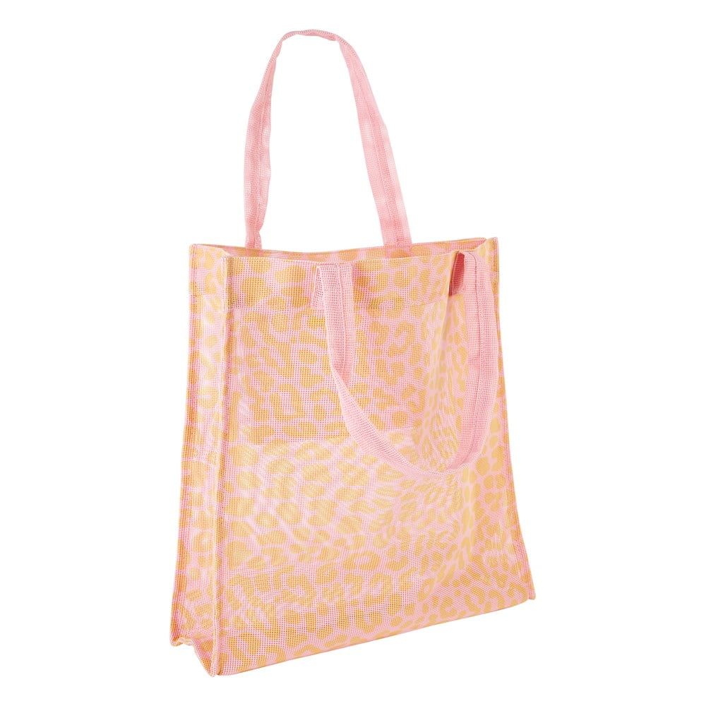 Narančasto-ružičasta torba za plažu Sunnylife Call of the Wild