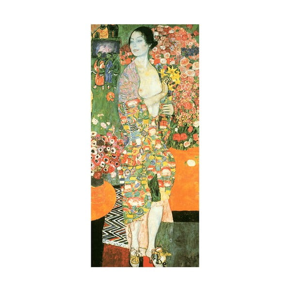 Reprodukcija slike Gustava Klimta - The Dancer, 70 x 30 cm