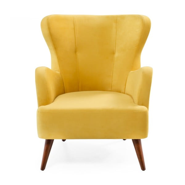 Žuta fotelja Balcab Home Jane