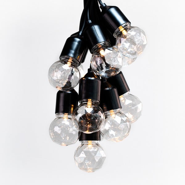 LED svijetleća girlanda DecoKing Indrustrial Bulb, 10 svjećica, duljina 8 m