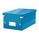 Plava kutija za pohranu s poklopcem Leitz DVD Disc, duljina 35 cm