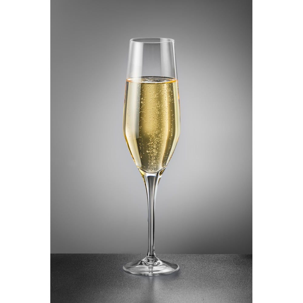 Set od 2 čaše za šampanjac Crystalex Amoroso, 200 ml