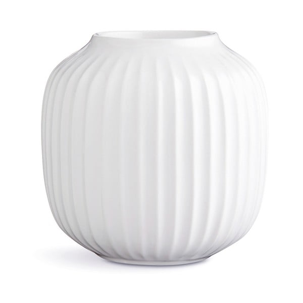 Bijeli porculanski svijećnak za čajne svijeće Kähler Design Hammershoi, ⌀ 9 cm
