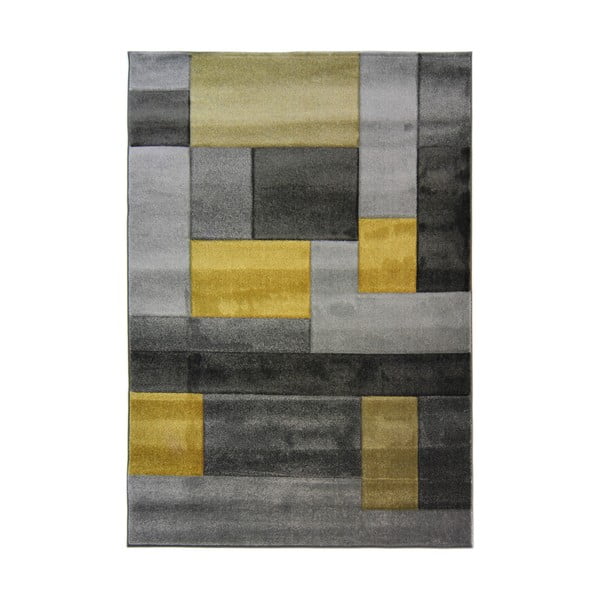 Sivo-žuti tepih Flair Rugs Cosmos, 160 x 230 cm
