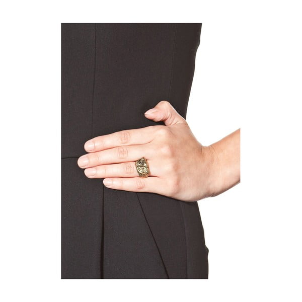 Ženski prsten u zlatnoj boji NOMA Ingrid
