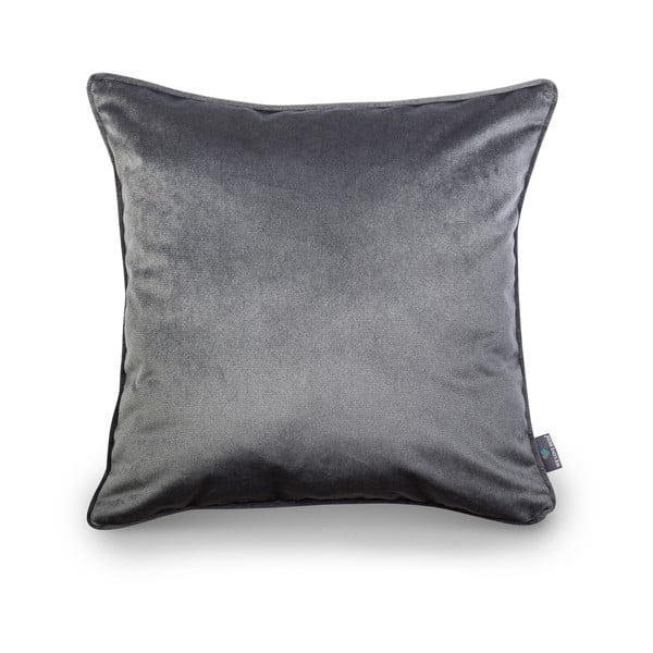 Siva jastučnica WeLoveBeds Dark, 50 x 50 cm
