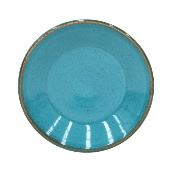 Plavi tanjur od kamenine Casafina Sardegna, ⌀ 16 cm