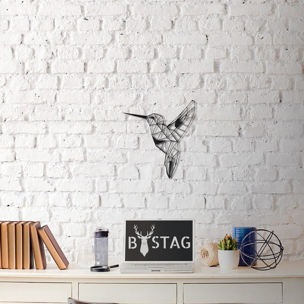 Metalna zidna dekoracija Hummingbird,49 x 43 cm
