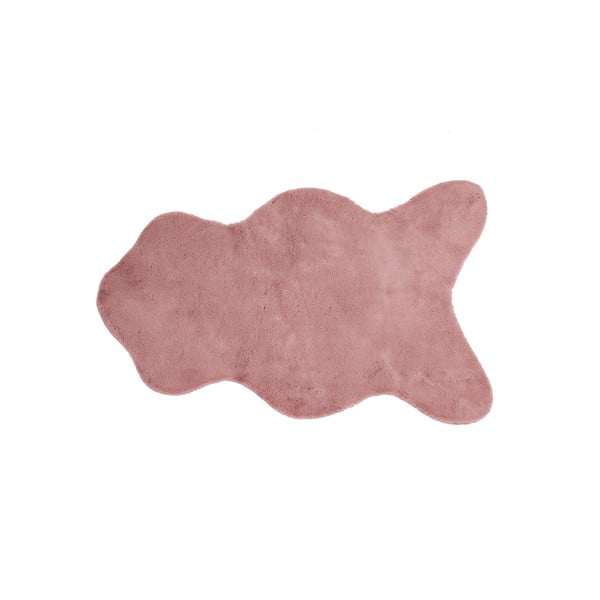 Ružičasta umjetna koža Tiseco Home Studio Sheepskin, 60 x 90 cm