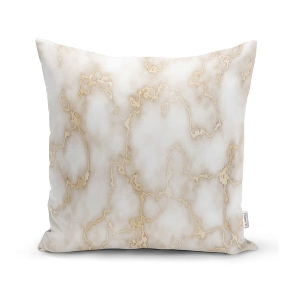 Jastučnica Minimalist Cushion Covers Golden Lines Marble, 45 x 45 cm