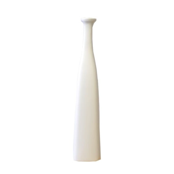 Bijela keramička vaza Rulina Persei, visina 42 cm