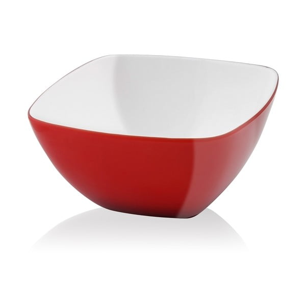 Crvena posuda za salatu, Vialli Design 14 cm