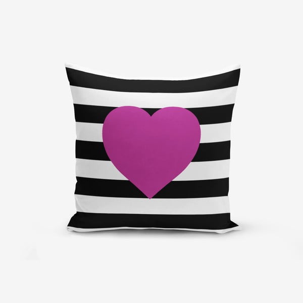 Pamučna ukrasna jastučnica Minimalist Cushion Covers Purple, 45 x 45 cm