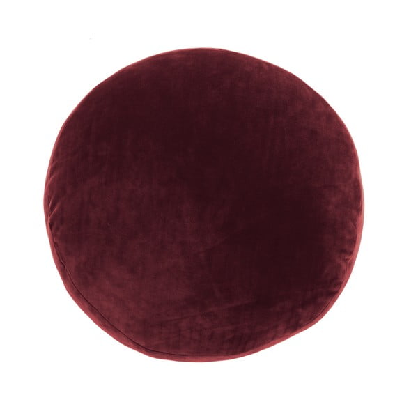 Crveni ukrasni jastuk od mikrovlakana Tiseco Home Studio Marshmallow, ø 40 cm