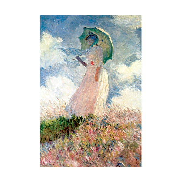 Reprodukcija slika Claude Monet - Woman with Sunshade, 45 x 30 cm