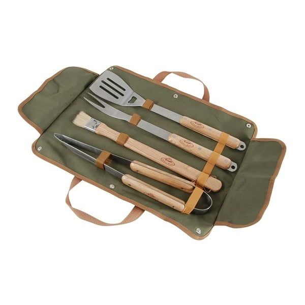 Set ručnih alata za roštilj i kutije Esschert Design BBQ