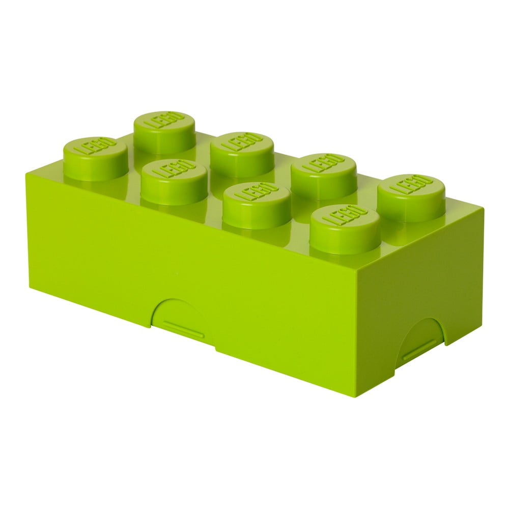Kutija za užinu zelene boje limete LEGO®