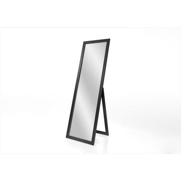 Podno ogledalo u crnom okviru Styler Sicilia, 46 x 146 cm