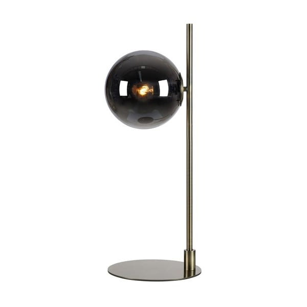 Crna stolna lampa Markslöjd Dione, visina 62,5 cm