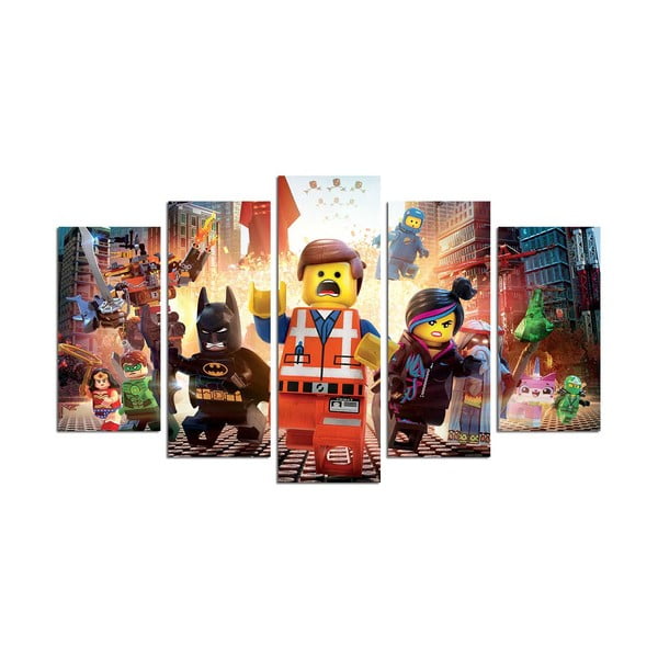 5-dijelna slika Lego