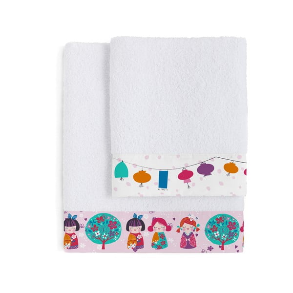 Set od 2 baby ručnika Moshi Moshi Cherry Blossom