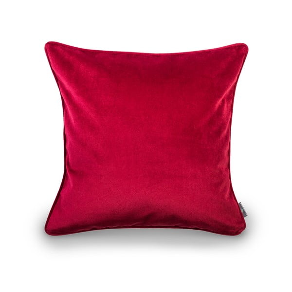 Crvena jastučnica WeLoveBeds Mystic Burgundy, 50 x 50 cm