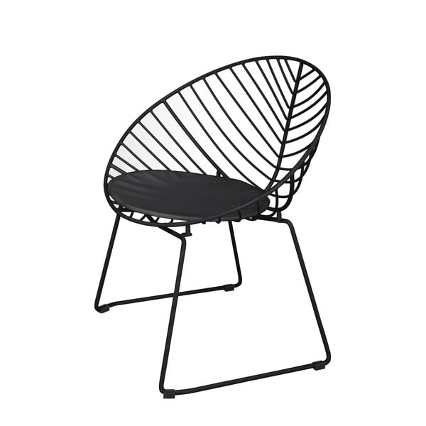 Set od 2 crne vrtne stolice Bonami SelectionCoco