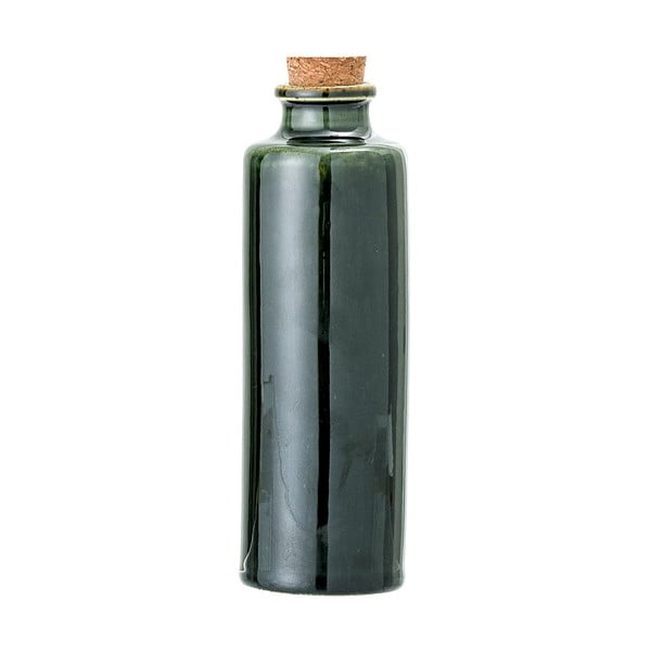 Zelena keramička boca s čepom Bloomingville Joelle, 650 ml