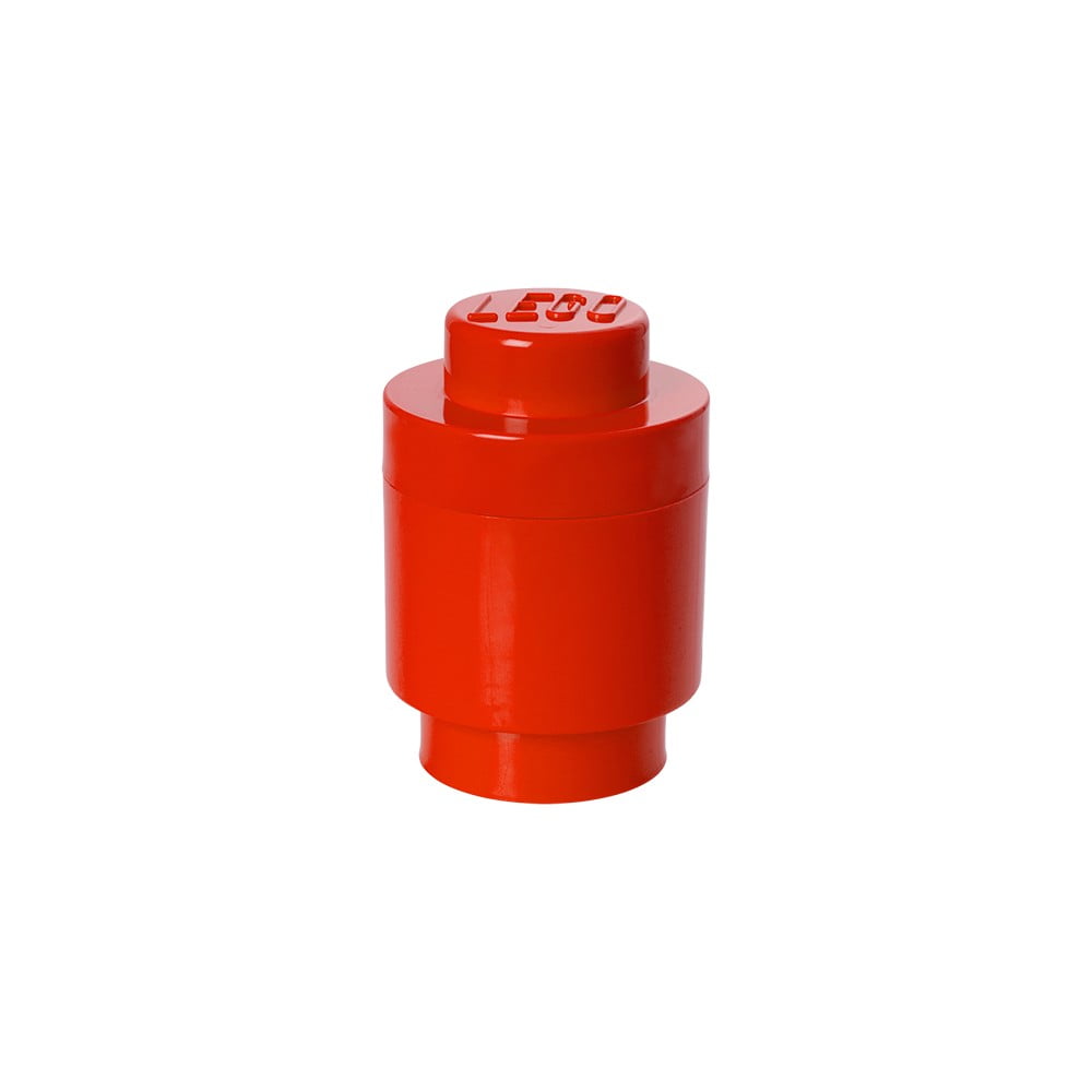 Crvena okrugla kutija LEGO®, ⌀ 12,5 cm