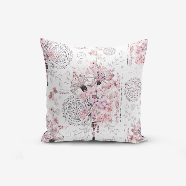 Jastučnica s primjesom pamuka Minimalist Cushion Covers Powder Colour Working Theme, 45 x 45 cm