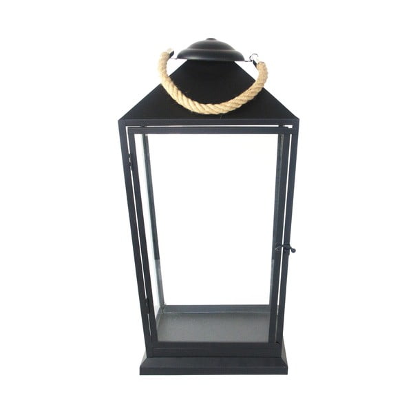 Crni lampion Esschert Design Classical, visina 58 cm