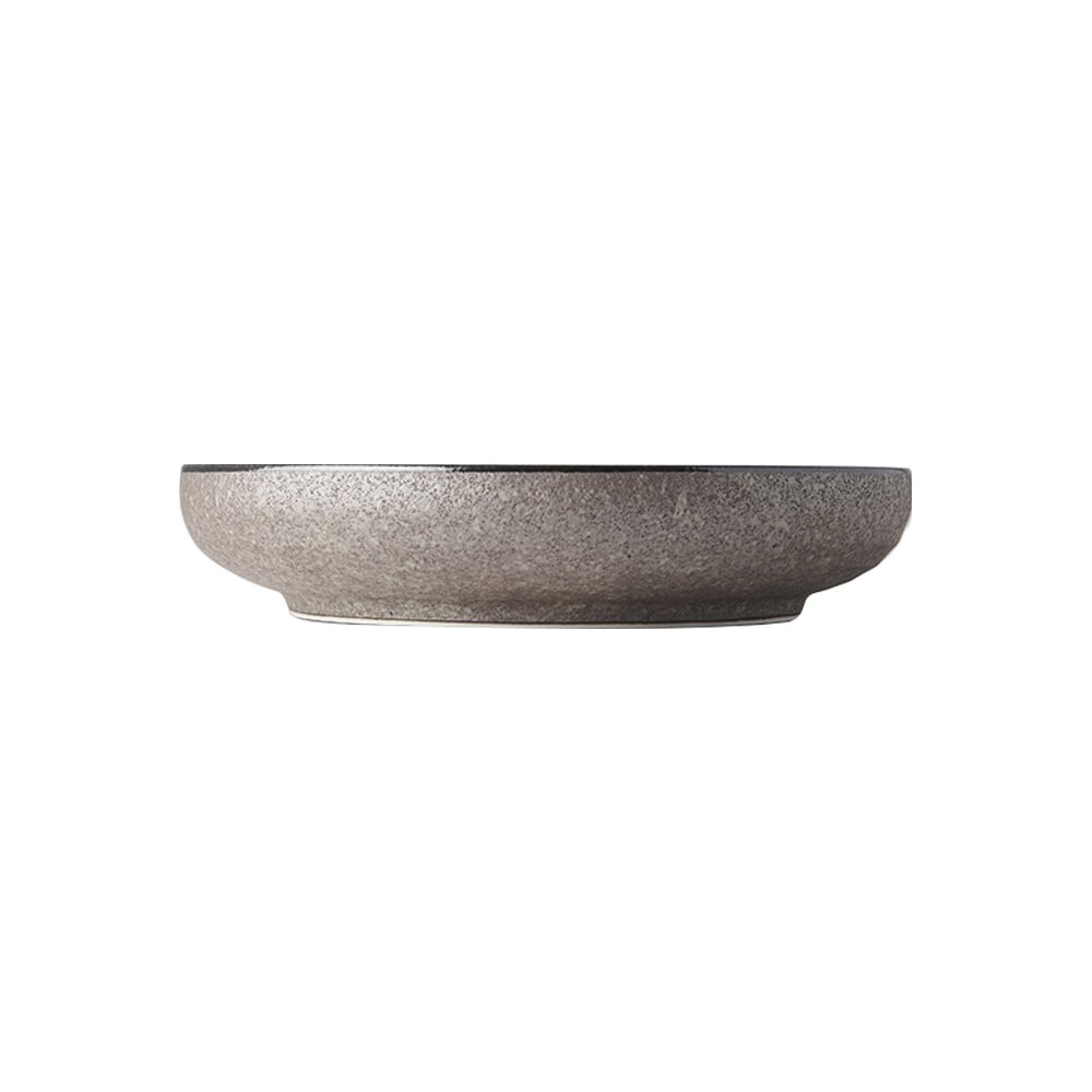 Bež keramički tanjur s podignutim rubom MIJ Earth, ø 22 cm