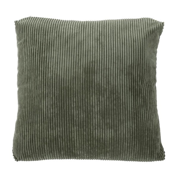 Zeleni ukrasni jastuk Tiseco Home Studio Ribbed, 60 x 60 cm