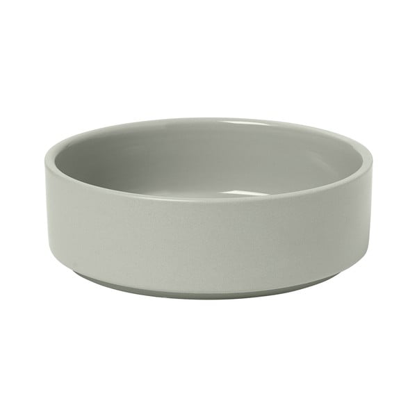 Svijetlo siva keramička zdjela za žitarice Blomus Pilar